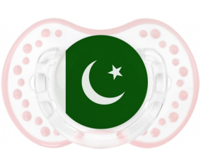 Flag Pakistan Lollipop lovi dynamic clásico retro-blanco-rosa-tierno
