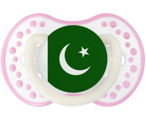 Bandera Pakistán lovi dynamic fosforescente blanco-rosa