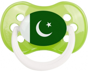 Bandera de Pakistán Anatómica Clásico Verde