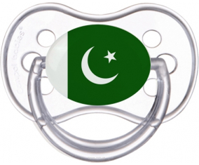 Pakistan Flag Anatómico Clásico Transparente