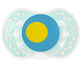 Bandera de lollipop del Palau lovi dynamic clásico retro-turquesa-laguna