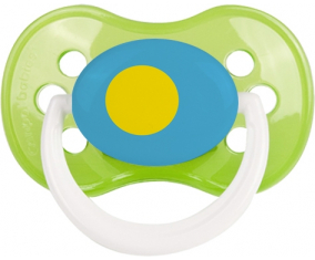 Bandera del Palau Clásico Piruleta Anatómica Verde