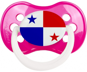 Bandera del Dragón de Panamá Clásico Anatómico Rosa Oscura