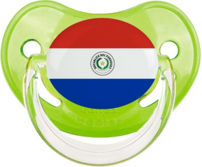 Bandera Paraguay Clásico Piruleta Fisiológica Verde