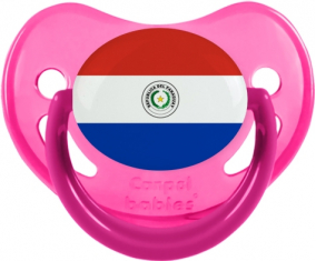 Bandera Paraguay Piruleta Fisiológica Rosa Fosforescente