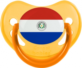 Bandera Paraguay Piruleta Fisiológica Fosforescente Amarillo