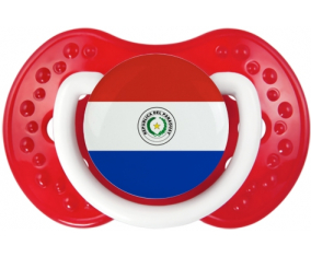 Bandera de Paraguay lovi dynamic clásico rojiblanco