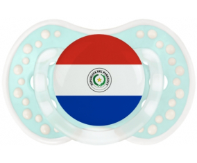 Bandera de Paraguay Lollipop lovi dynamic clásico retro-turquesa-laguna