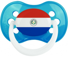 Paraguayo Clásico Cian Anatómico Bandera Tetina