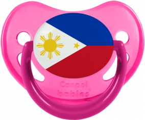 Bandera de Filipinas Rosa fisiológica tetina fosforescente