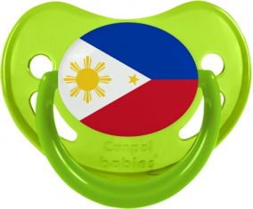 Bandera de Filipinas Fisiológica Tetina Fosforescente Verde