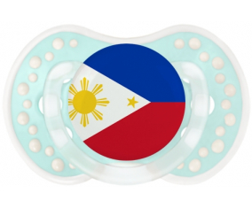 Bandera de Filipinas Sucete lovi dynamic clásico retro-turquesa-laguna