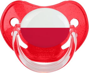 Bandera de suceto rojo con forma de dragón de Polonia