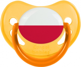 Bandera del Dragón de Polonia Fisiológicamente Fosforescente Amarillo