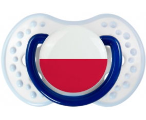 Bandera de Polonia Tetine lovi dynamic clásico azul marino-blanco-azul