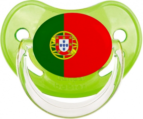 Bandera Portugal Clásico Piruleta Fisiológica Verde