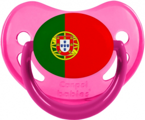Bandera Portugal Piruleta Fisiológica Fosforescente Rosa