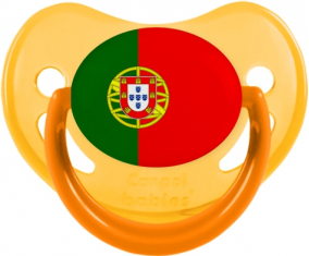 Bandera Portugal Piruleta Fisiológica Fosforescente Amarillo