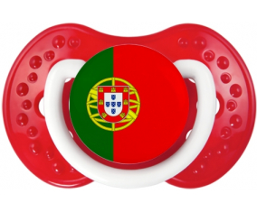 Bandera Portugal Piruleta lovi dynamic Clásico Blanco-Rojo