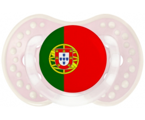 La bandera de Portugal Lollipop lovi dynamic clásico retro-rosa-tierno