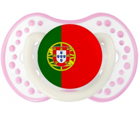 Bandera Portugal Lollipop lovi dynamic fosforescente blanco-rosa