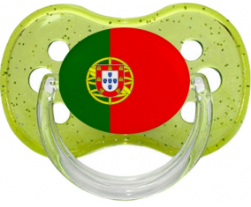 Bandera Portugal Verde Cereza Brillo Lollipop