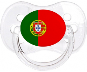 Bandera Portugal Clásico Transparente Cereza Lollipop