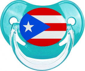 Bandera de Puerto Rico: Chupete fisiológica personnalisée