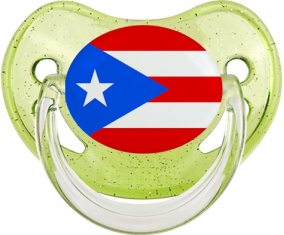 Bandera Puerto Rico Piruleta Fisiológica Verde