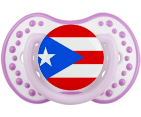 Bandera Puerto Rico Lollipop lovi dynamic Clásico White-Mauve