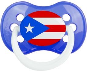 Bandera de Puerto Rico: Chupete Anatómica personnalisée