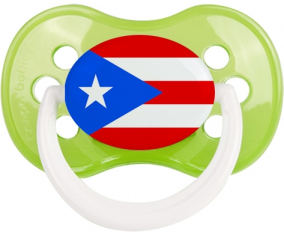 Bandera Puerto Rico Clásico Verde Anatómica Lollipop