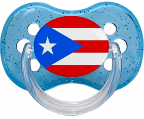 Bandera de Puerto Rico: Chupete Cereza personnalisée