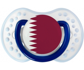 Bandera de Qatar Sucete lovi dynamic clásico azul marino-blanco