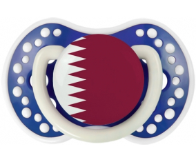 Bandera de Sucete de Qatar lovi dynamic fosforescente azul marino