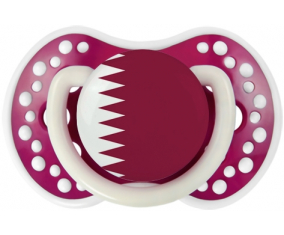 Bandera de Sucete de Qatar lovi dynamic Fucsia Fosforescente