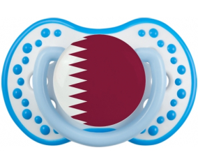 Bandera de Sucete de Qatar lovi dynamic fosforescente blanco-azul