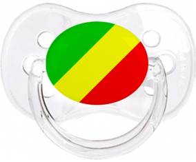 Bandera República del Congo Clásico Transparente Cereza Lollipop