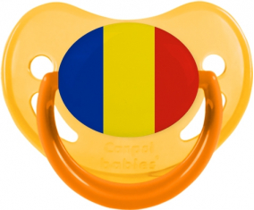 Bandera Rumanía Piruleta Fisiológica Fosforescente Amarillo