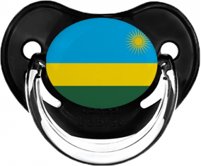 Bandera Ruanda Sucete Fisiológico Clásico Negro