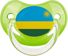 Bandera Ruanda Dragón Fisiológico Verde Clásico