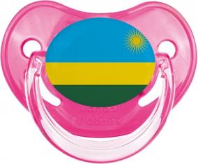 Bandera Ruanda Sucete Rosa Fisiológico Clásico