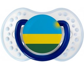 Bandera Ruanda Tetine lovi dynamic clásico azul marino-blanco-azul