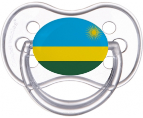 Bandera Ruanda Clásico Transparente Anatómica Lollipop