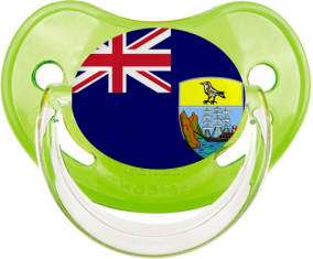 Santa Elena Bandera Clásica Piruleta Fisiológica Verde