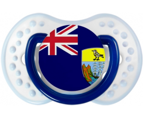 Bandera de Santa Elena Lollipop lovi dynamic clásico azul marino-blanco