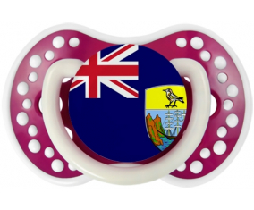 La bandera lollipop de Santa Elena lovi dynamic Fucsia Fosforescente