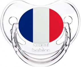 Bandera Saint-Pierre-et-Miquelon Clásico Transparente Fisiológica Lollipop