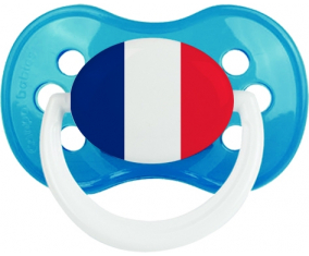 Bandera Saint-Pierre-et-Miquelon Clásico Cyan Anatómica Lollipop