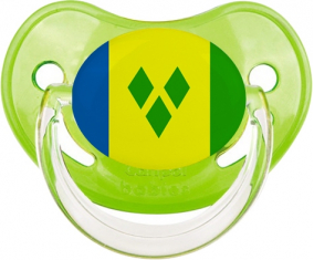 San Vicente y las Granadinas Bandera Clásica Verde Fisiológica Tetín